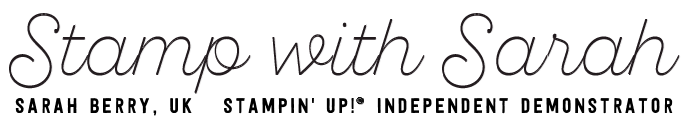 Shop for Stampin' Up! UK | Sarah Berry