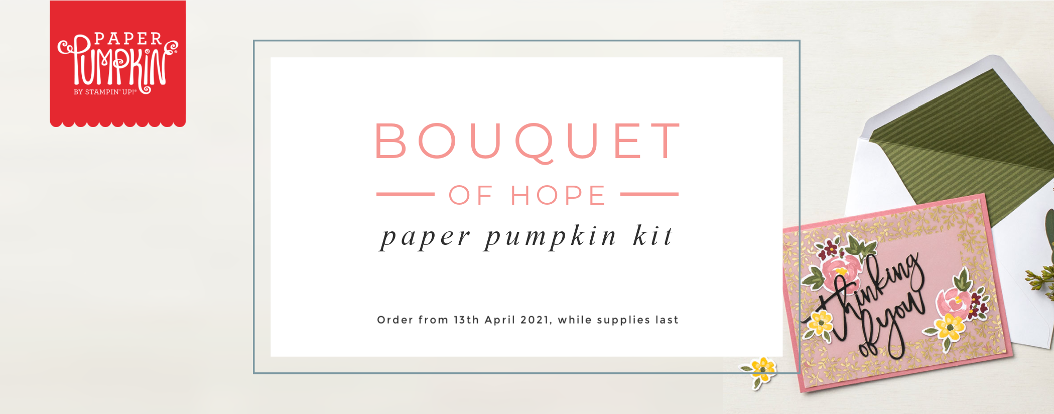 Bouquet of Hope Paper Pumpkin