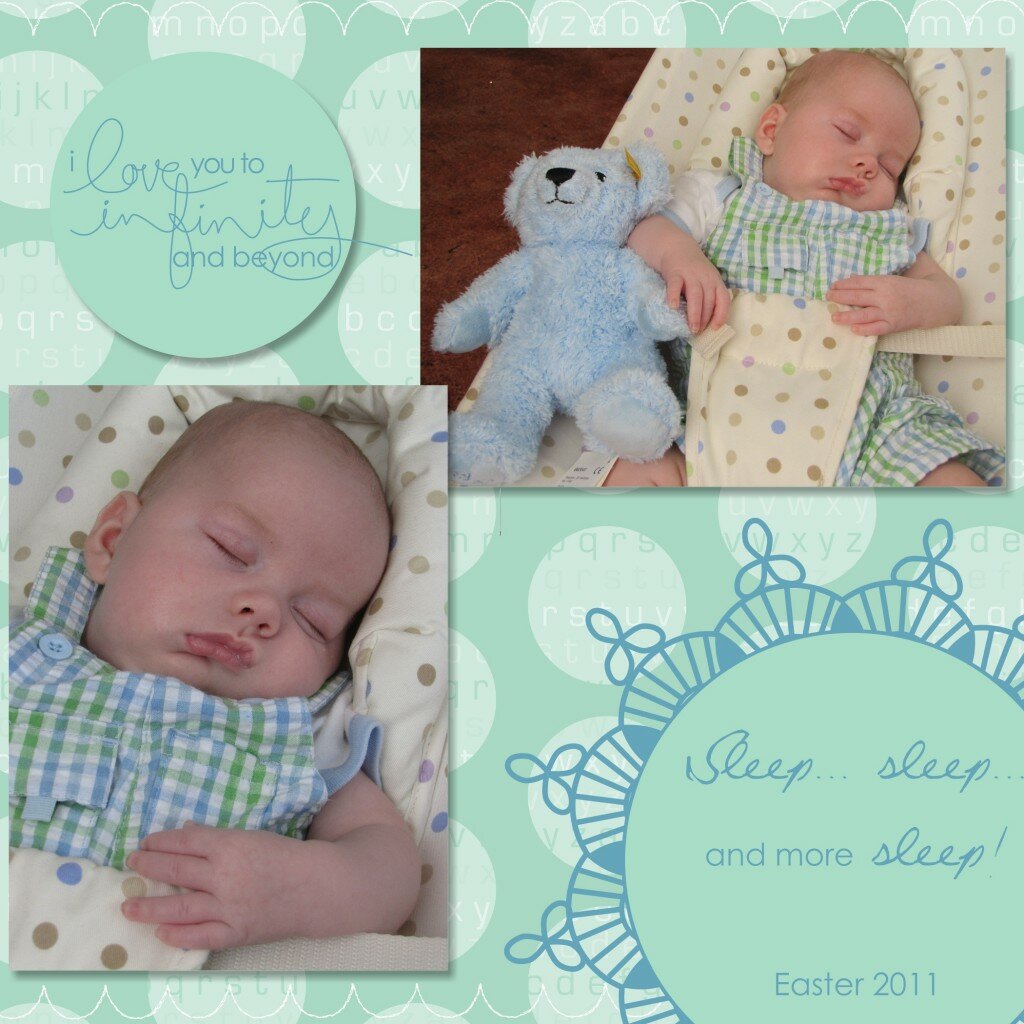 My Digital Studio Scrapbook Page