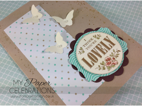 I Think You're Lovely with Stampin' Up! Sale-a-bration