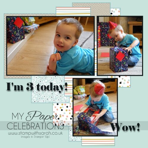 Sweet Sorbet Matthew 3rd Birthday
